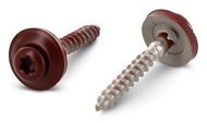 WT WINTECH Clamp screw + EPDM, RAL 3009 4,5 × 60 A2 200 pcs - Self-Tapping Screws