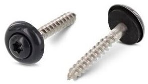 WT WINTECH Clamp screw + EPDM, RAL 7016 4,5 × 25 A2 200 pcs - Self-Tapping Screws - Main image