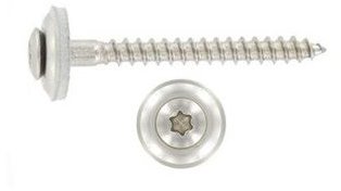 WT WINTECH Clamp screw + EPDM, TX20 4,5 × 35 A2 20mm 200 pcs - Self-Tapping Screws - Main image