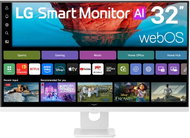32" LG Smart 32U721SB-W - Monitor