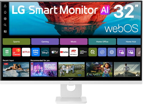 32" LG Smart 32U721SB-W - Monitor - Main image
