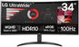 34" LG UltraWide 34WR50QK - Monitor