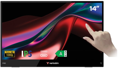 14" VERBATIM PMT-14 LIGHT - Monitor - Hauptbild