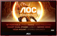 15,6" AOC 16G3 Gaming - LCD monitor