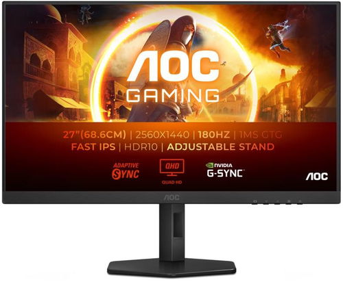 27" AOC Q27G4XF Gaming - Monitor - Fő fotó