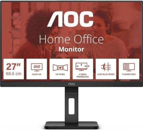 27" AOC Q27E3UMF - Monitor - Main image