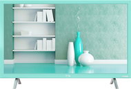 24" TCL H24E4463 turquoise - Television