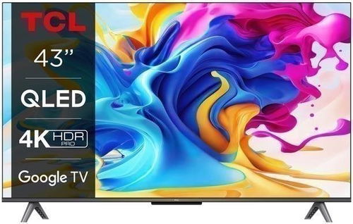 TCL TV LED QLED 43C645 43 109 cm 2023 : : Electrónica