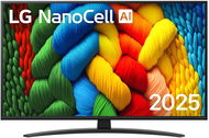 43" LG 43NANO81A6A - Televize