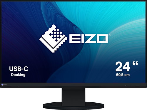 24" EIZO FlexScan EV2480-BK - Monitor - Main image