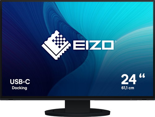 24" EIZO FlexScan EV2485-BK - Monitor - Main image