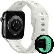 WOWME Glow für Apple Watch 38mm / 40mm / 41mm / 42mm white - Armband