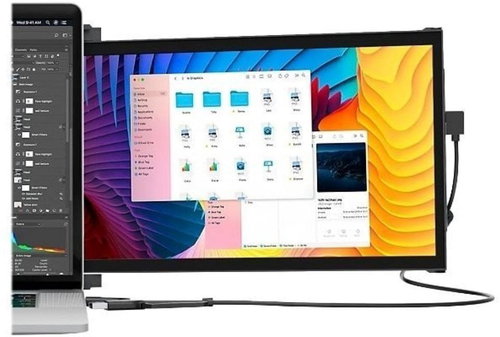 13.3" Mobile Pixels DUEX Plus - LCD Monitor - Main image