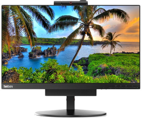 21.5" Lenovo Tiny in One Black - LCD Monitor - Main image