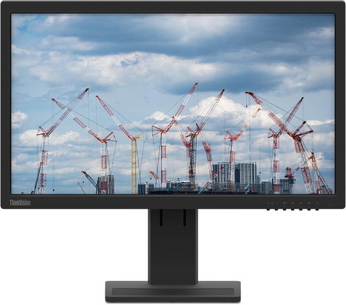 21.5" Lenovo ThinkVision E22-28 Raven Black - LCD Monitor - Main image