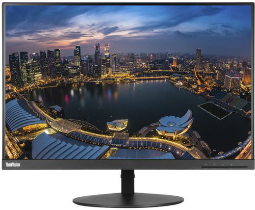 23" Lenovo ThinkVision T24d čierny - Monitor - Hlavný obrázok
