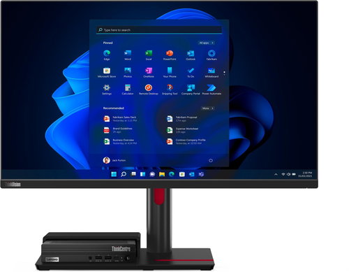 27" Lenovo ThinkCentre TIO Flex 27i - Monitor - Main image