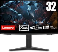 31.5" Lenovo G32qc-10 fekete - LCD monitor