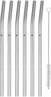 WMF stainless steel straws 24 cm 6 pcs + brush Baric 608966040 - Straw