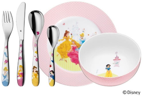 WMF 1282409964 "Disney Princess" © Disney 6 pcs - Children's Dining Set - Main image