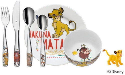 WMF 1286049964 Lion King 6 pcs - Children's Dining Set - Main image