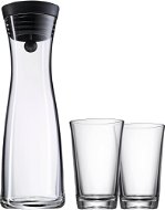 WMF Wasserkaraffe 1L + 2 Gläser 0,25L - Karaffe