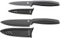 WMF Küchenmesserset 2 Stück schwarz Touch 1879086100 - Messerset