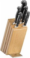 WMF 1892189992 Set of Knives with Spitzenklasse Plus Oak Block, 6 pcs - Knife Set