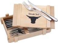 WMF Steak Set Steakbesteck 12-teilig 12.8023.9990 - Besteck-Set