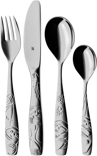 WMF 1286066040 Dětský set příborů Lenochod, 4ks - Dětský příbor - Hlavní obrázek
