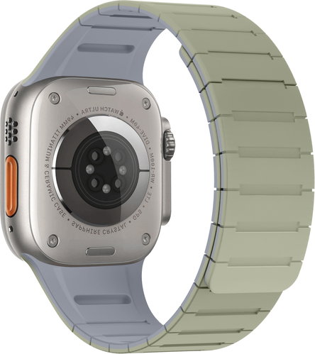 WowME Magnetic Loop pro Apple Watch 42mm / 44mm / 45mm / Ultra 49mm Sage Green - Watch Strap - Main image