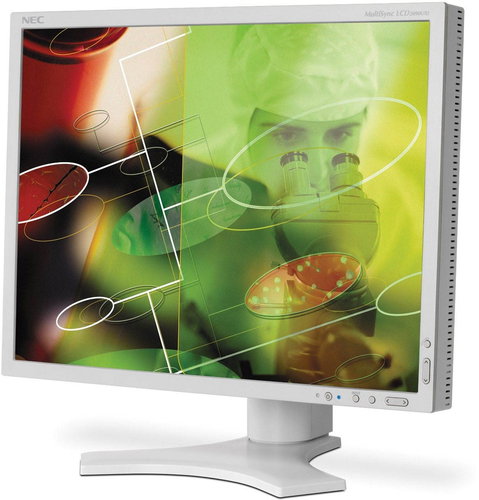 20" NEC MultiSync 2090UXi silver-white - LCD Monitor - Main image