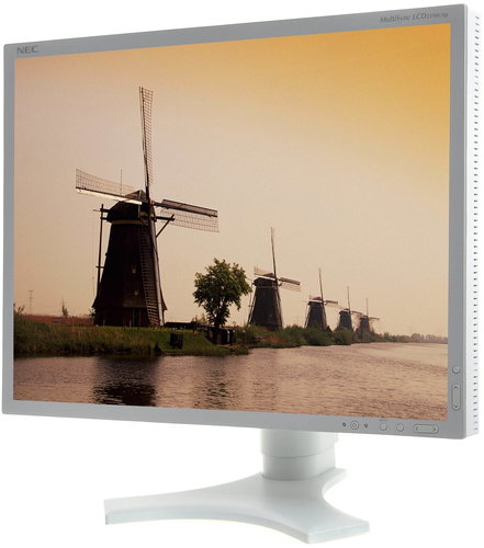 21" NEC MultiSync 2190UXp silver - LCD Monitor - Main image