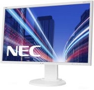 22" NEC MultiSync LED E223W White - LCD Monitor