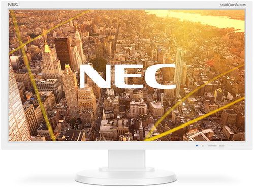 23" NEC E233WMi White - LCD Monitor - Main image