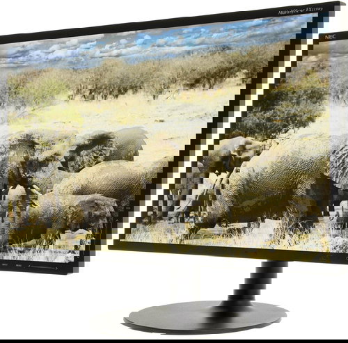 23" NEC MultiSync LED EX231Wp black - LCD Monitor - Main image