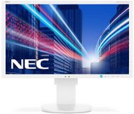24" NEC MultiSync LED EA243WM bílo-stříbrný - LCD monitor