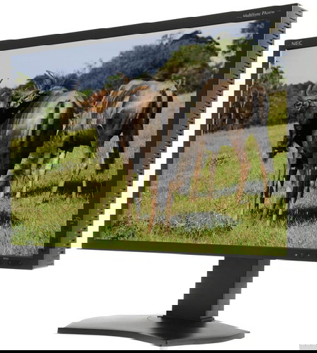 24" NEC MultiSync PA241W black - LCD Monitor - Main image