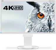 24" NEC MultiSync LED EA244UHD white UHD 4K  - LCD Monitor
