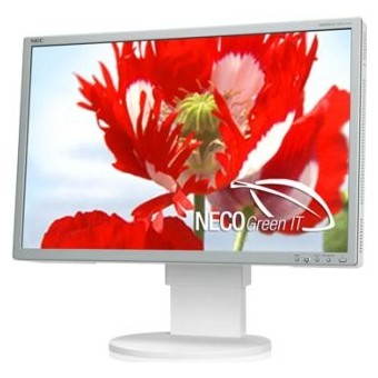 26" NEC MultiSync EA261WM silver-white - LCD Monitor - Main image