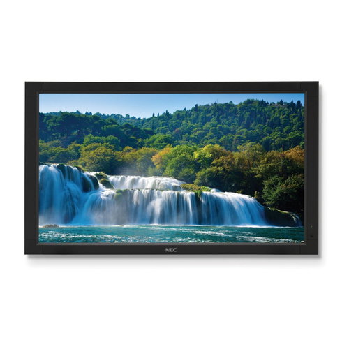70" NEC MultiSync LCD P701 black - LCD Monitor - Main image