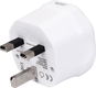 Wontravel WL-07 - EU, AUS, US  ->  UK; White - Travel Adapter