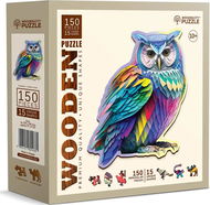 WOODEN CITY Dřevěné puzzle Moderní sova 150 dílků - Puzzle