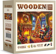 WOODEN CITY Dřevěné puzzle Kouzlo Štědrého večera 1010 dílků - Puzzle