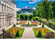 WOODEN CITY Dřevěné puzzle  Zámek Mirabell 1010 dílků - Puzzle