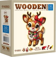 WOODEN CITY Wooden Puzzle Winter Friend 50 pieces - Jigsaw Puzzle