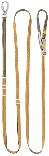 Woolly Wolf Wood Brown Mix Adjustable Leash 300cm 1.2cm - Leash - Main image