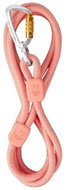 Woolly Wolf Lanové vodítko Salmon Pink 180 cm 10 mm - Leash