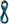 Leash Deep Teal 180cm 10mm