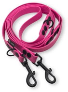Woofit Hike Waterproof Switchable Lead 2.5m × 2cm, Pink - Leash